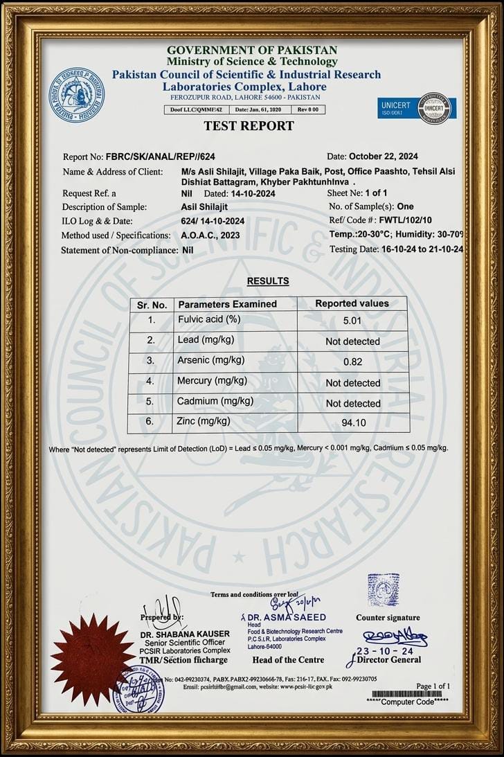 TEST REPORT